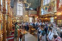 Престольный праздник в Георгиевском храме Орехово-Зуева