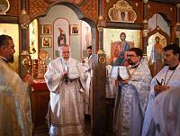 Архиерейское богослужение в Никольском храме Балашихи
