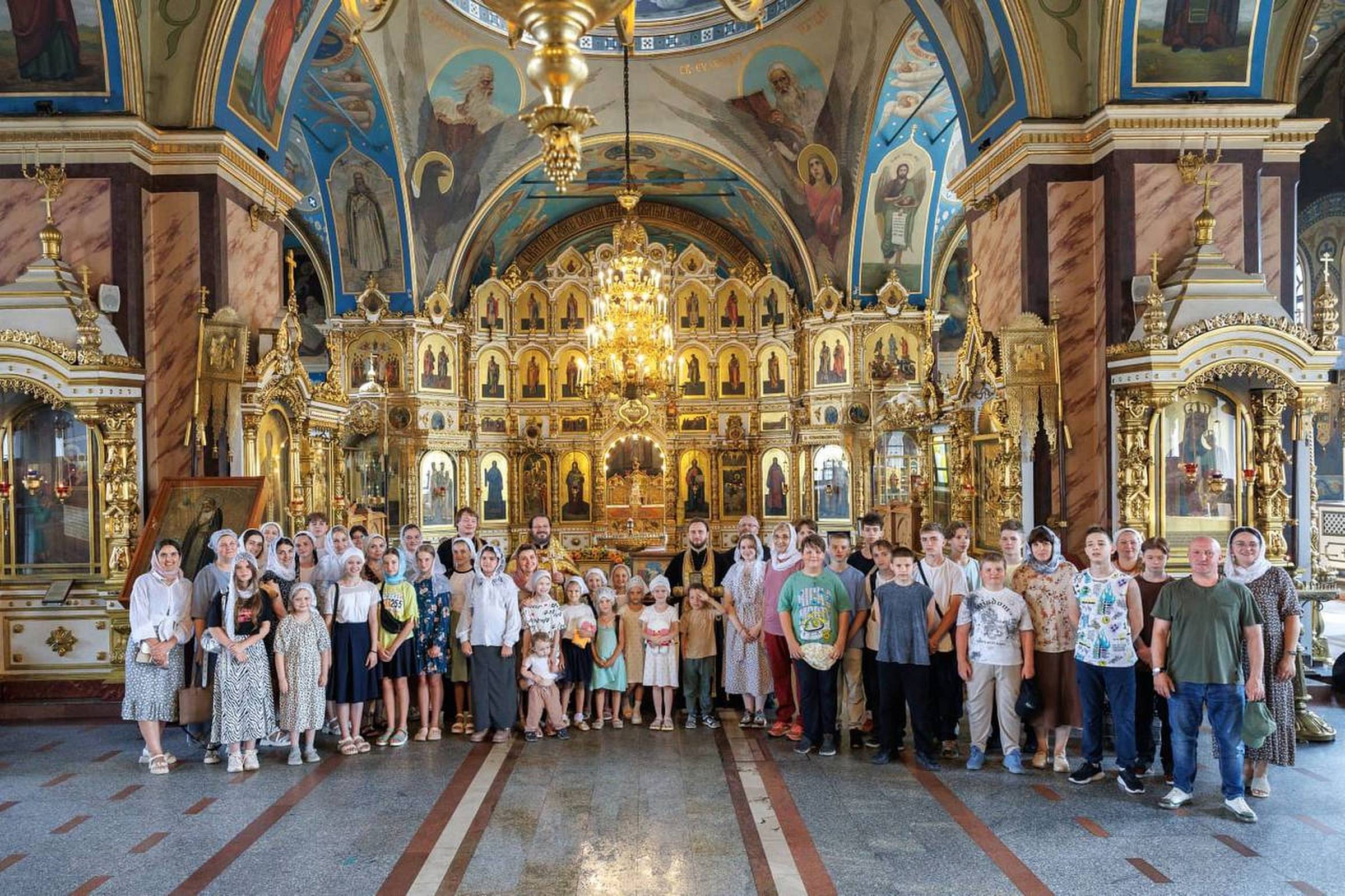 Открытие детско-юношеского слёта православного лагеря «Благовест» Московской митрополии