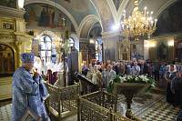 Архиерейское богослужение в Казанском храме села Казанское