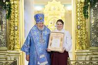 Архиерейское богослужение в Казанском храме села Казанское