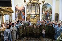 Архиерейское богослужение в Успенском храме на Стромыни