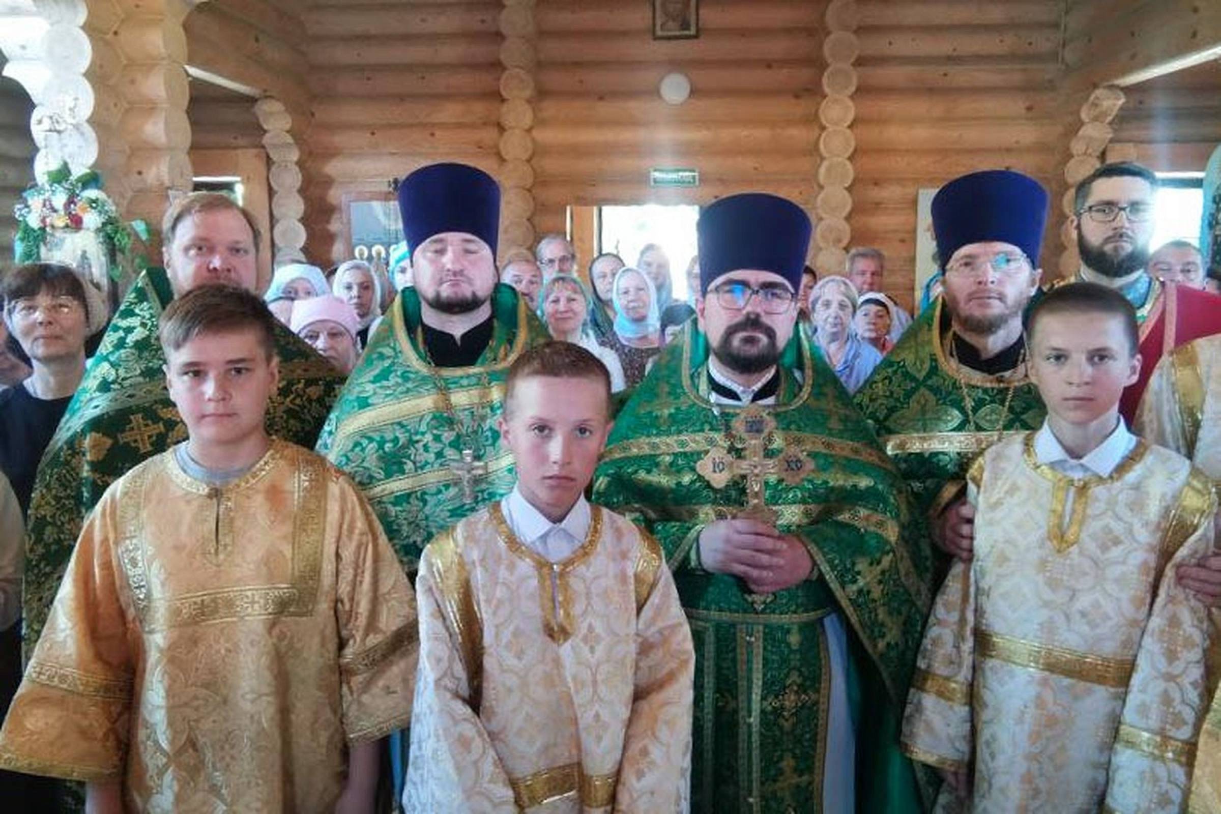 Престольный праздник в Сергиевском храме Балашихи