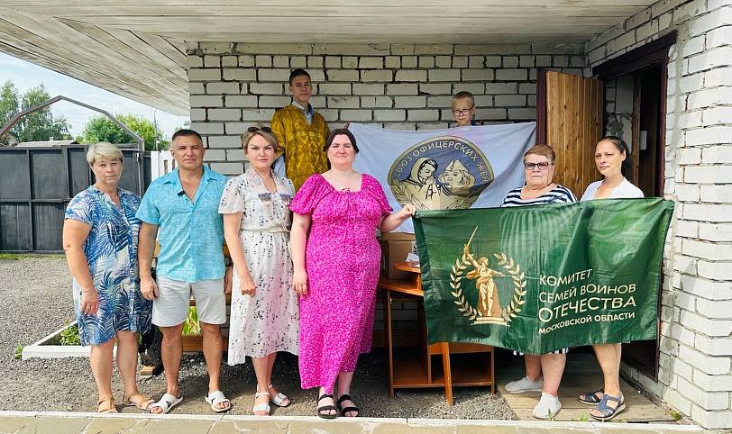 Встреча с участниками проекта «СВОих не бросаем» в Параскевинском храме деревни Горбачиха