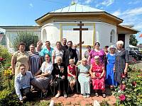 Встреча с участниками проекта «СВОих не бросаем» в Параскевинском храме деревни Горбачиха