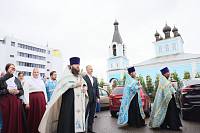 Престольный праздник в Казанском храме города Павловский Посад