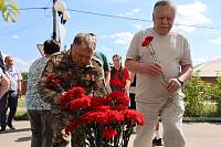 Открытие мемориальной доски участнику СВО в Павловском Посаде