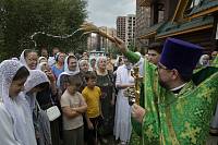 Престольный праздник в Серафимовском храме Балашихи