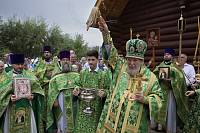 Престольный праздник в Серафимовском храме Балашихи