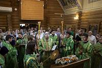 Престольный праздник в Серафимовском храме Балашихи