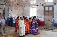 Престольный праздник в Воскресенском храме села Ильинский Погост 