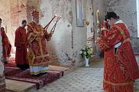 Престольный праздник в Воскресенском храме села Ильинский Погост 