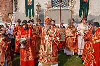 Престольный праздник в Воскресенском храме села Ильинский Погост 