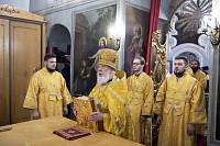 Архиерейское богослужение в Николо-Архангельском храме Балашихи