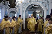Архиерейское богослужение в Николо-Архангельском храме Балашихи