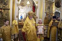 Архиерейское богослужение в Николо-Архангельском храме Балашихи