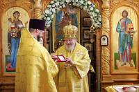 Архиерейское богослужение в Георгиевском храме Орехово-Зуева 