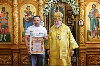 Архиерейское богослужение в Георгиевском храме Орехово-Зуева 