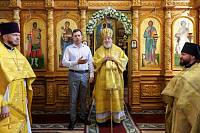 Архиерейское богослужение в Георгиевском храме Орехово-Зуева 