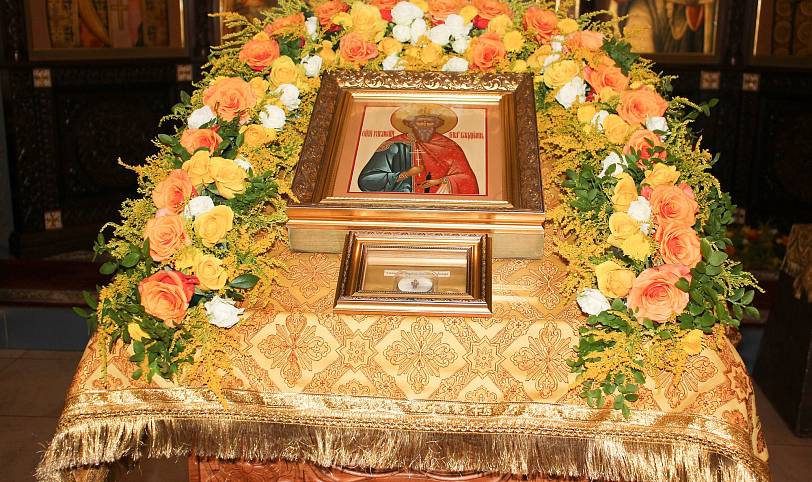 Престольный праздник в Князь-Владимирском храме деревни Новофрязино