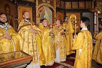 Престольный праздник в Князь-Владимирском храме деревни Новофрязино