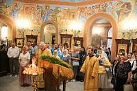 Престольный праздник в Князь-Владимирском храме деревни Новофрязино