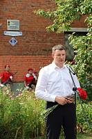 Открытие мемориальной доски участнику СВО в Павловском Посаде