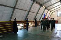 Приведение к присяге в воинской части №43856