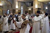 Архиерейское богослужение в Троицком храме города Реутова