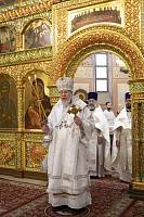 Архиерейское богослужение в Троицком храме города Реутова