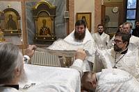 Архиерейское богослужение в Троицком храме города Реутова