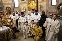 Архиерейское богослужение в Троицком храме города Реутова