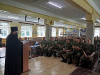 Посещение воинской части в Павлово-Посадском благочинии