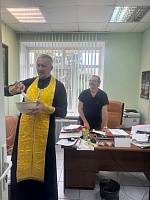 Посещение Военно-клинического госпиталя имени А. А. Вишневского в Красногорске