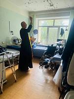 Посещение Военно-клинического госпиталя имени А. А. Вишневского в Красногорске