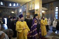 Архиерейское богослужение в Троицком храме города Реутова