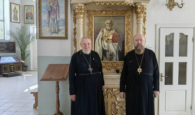 Гуманитарная поездка епископа Николая в Скадовскую епархию 