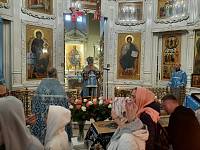 Всенощное бдение в Преображенском кафедральном соборе Балашихи 
