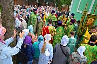 Престольный праздник в храме преподобного Саввы Сторожевского микрорайона Заря