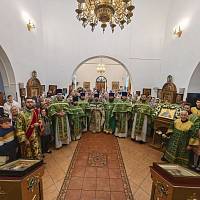 Престольный праздник в храме преподобного Саввы Сторожевского микрорайона Заря