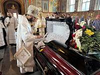 Отпевание спортсмена футбольной команды Щёлковской Русской общины Арсения Ерошевича