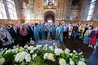 Престольный праздник в Троицком соборе города Щёлково