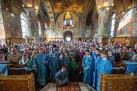 Престольный праздник в Троицком соборе города Щёлково
