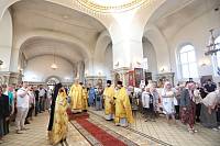 Архиерейское богослужение в Троицком храме города Электроугли