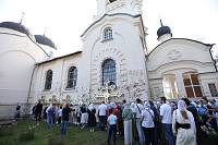 Архиерейское богослужение в Троицком храме города Электроугли