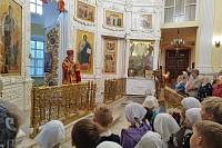 Архиерейское богослужение в Преображенском кафедральном соборе Балашихи