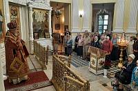 Архиерейское богослужение в Преображенском кафедральном соборе Балашихи