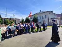 День танкиста в Павловском Посаде