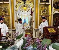 Престольный праздник в Николо-Архангельском храме Балашихи