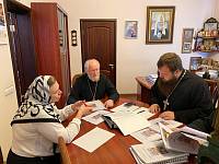 Проверка инвентарных книг в Щёлковском благочинии